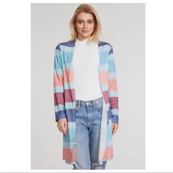 *MULTI-COLOR CARDIGAN- - Picture 4 of 9